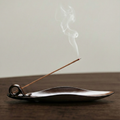 Flow Curve Ceramic Incense Holder