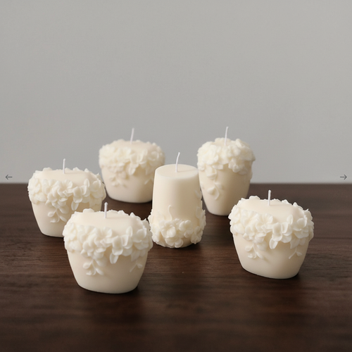 Gardenia Blossom Candle – Classic Cylinder